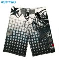 thumbnail image 1 of Pantalones cortos de playa para hombre, Bermudas masculinas de secado rápido, Bañador estampado de talla grande Fivean unisex, 1 of 2