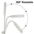 thumbnail image 2 of Luz para acuarios Unique Bargains, luz para acuarios, luz USB para acuarios pequeños, lámpara para acuarios con temporizador de rotación 360° redonda - Blanca, 2 of 7