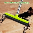 thumbnail image 4 of CGACOL Pet Hair Removal Rubber Broom Carpet Rake with Squeegee Floor Brush for Carpet, 4 of 5