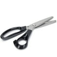 thumbnail image 3 of Pinking Shears, Professional Wavy Serrated Scissor Practical  For Crafts For Leather For Sewing Cloth For Lining, 3 of 8