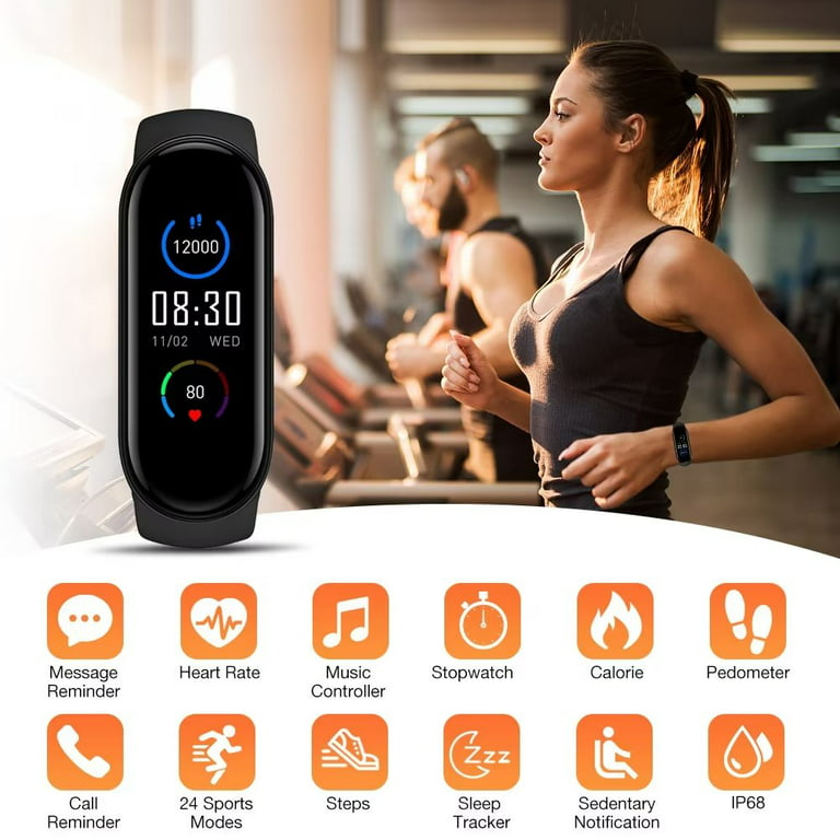 READ Fitness Trackers for Women, with Pedometer, Exercise Distance, Fitness Watch for Women and Men, Smart Watch Fitness Activity Tracker with Heart Rate Monitor Watch, Sleep Monitor Tracker - Walmart.com