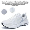 thumbnail image 5 of Artlea Women Arch Support Walking Shoes Orthotic Sneakers for Plantar Fasciitis Tennis Running Shoes for Foot Pain Relief, 5 of 7