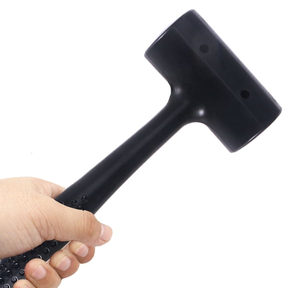 Masteelf Flooring Vibration Hammer Small Size Hammer Ergonomic Design Hammer Size 1 Black
