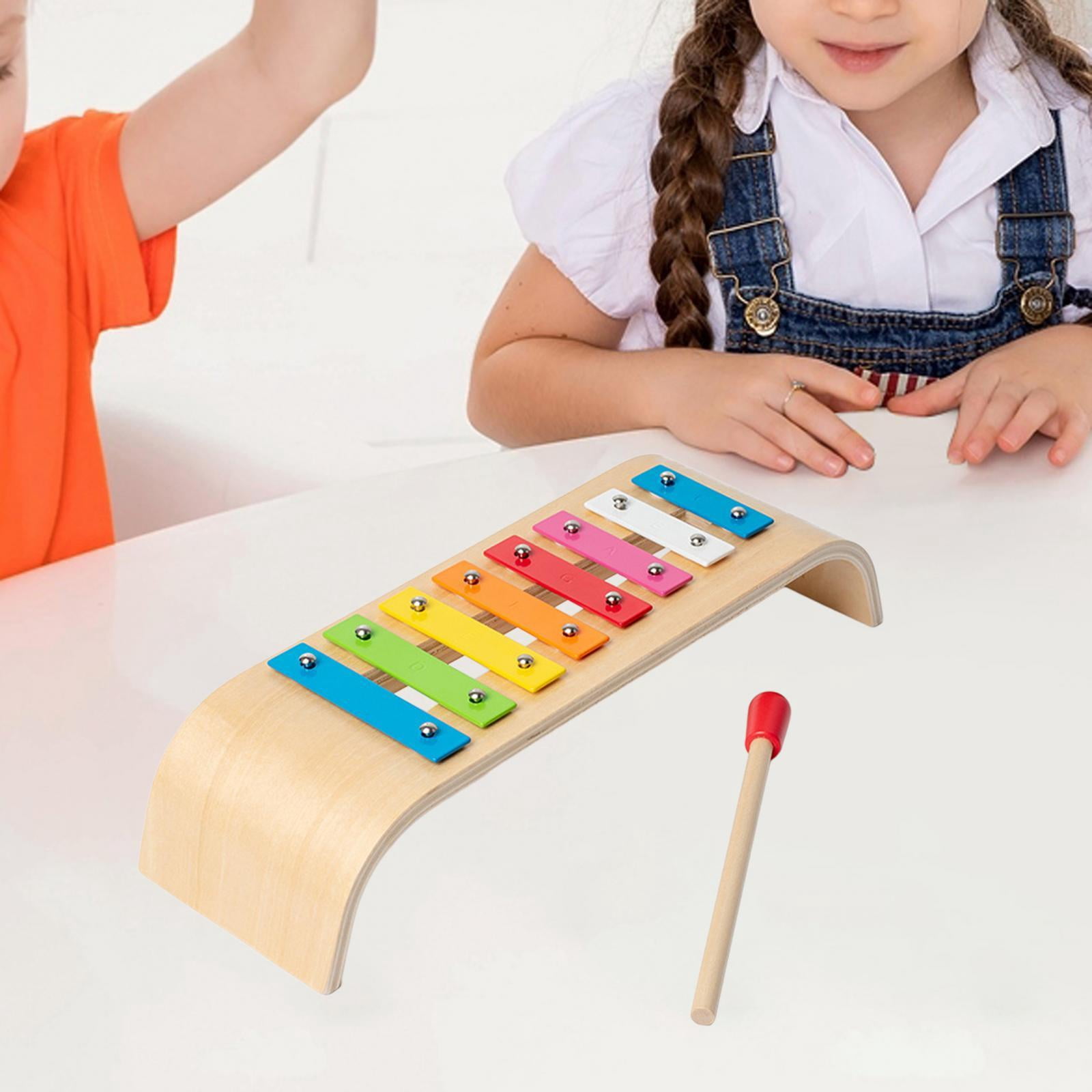 LeeQinersw 8 Scales Xylophone with Mallets Kids Music Learning Toys for Kids and Adult Band