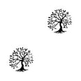 thumbnail image 4 of Bearachild Adorno de escritorio Decoración para el hogar Calcomanía de pared Accesorios para el hogar de larga duración Colgador colgante Negro 2Conjunto, 4 of 6