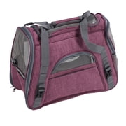 Waterproof and Abrasion Resistant Pet Carrier, Secure Mesh Fabric Cat Dog Carrier for Small Medium Pets, Travel Pet Carrier Bag, Relaxed Portable Dog Carrier with Ventilation Holes