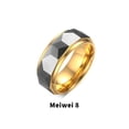 thumbnail image 3 of Man Steel Fashion Ring Personalized Decoration Rings Jewellery Portable Gift Dressing Decorative Accessory Festival Party US Size 8, 3 of 9