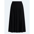 thumbnail image 5 of Scoop Women’s Pleated Maxi Skirt, Sizes 0-18, 5 of 5