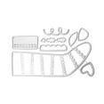 thumbnail image 3 of jifeng Christmas Cutting Die Scrapbooking Template Handcraft Stencil Christmas Stencils C, 3 of 9