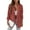 Rust Red, variant on PRETTYGARDEN Blazers for Women Oversized Business Casual Fall Fashion Long Sleeve Open Front Work Office Suit Jackets