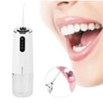 thumbnail image 1 of Oral Water Jet Rinser, Electric 360 Rotating Teeth Flusher Waterproof Portable  for Home for Adult for Kid White, 1 of 8