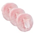 thumbnail image 3 of IFANLANDOR 3Pcs Plush Body Powder Puff Pink Skin-friendly Large Area Coverage, 3 of 8