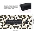 thumbnail image 3 of Extended Mouse Pad, Cubes Marble Gaming Mouse Pad, Large Big Mouse Pad Keyboard Mat Desk Pad with Non-Slip Base and Stitched Edge for Work, Game, Office - 35.5" x 16", 3 of 5