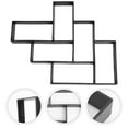 thumbnail image 6 of HOMEMAXS and Rectangular Masonry Mold 49.70X40.50X4.00CM Black, 6 of 8