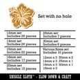 thumbnail image 2 of Pretty Hibiscus Flower Tropical Wood Mini Charms Shapes DIY Craft Jewelry - No Hole - 20mm (15pcs), 2 of 7