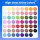 thumbnail image 2 of Set de esmaltes de uñas en gel Beetles, 63 unidades, 55 colores, verano, para mujer, 2 of 8