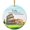 Rome Colosseum Ornament, variant on Personalized Praha Czech Ceramic Christmas Ornament 2025 - Travel Memories Gift, Customized Text & Name for Praha Czech Lover Keepsake Xmas