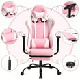 BestOffice PC gaming office chair ergonomic table and chair massage PU