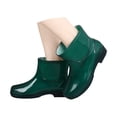 thumbnail image 3 of AUDeals Men's Short Rubber Rain Boots Waterproof Non Slip Mid Calf Mud Shoes Garden Work Outdoor Boots, 3 of 9
