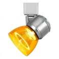 thumbnail image 2 of Cal Lighting HT-888-LED Plastic Track Fixture in Steel/Clear Amber Orange, 2 of 3