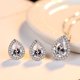 thumbnail image 5 of Elegant Silver Pendant Necklace for Women | Free 45cm Adjustable Chain Included | Glossy Silvery Finish | Tarnish-Resistant | Bridal Party Jewelry | Evening Event Gift | 2.55x2.55x9.05 in, 5 of 6
