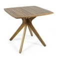 thumbnail image 3 of Noble House Stamford 35.5" Square Wooden Dining Table in Teak, 3 of 5