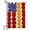A, variant on XaaKee Garden Flags, Blue Irises American Flag Motif Spring Garden Flag, Double-Sided High-Quality White Linen Small Garden Flags, Front Yard Patio Decor, 12x18Inch