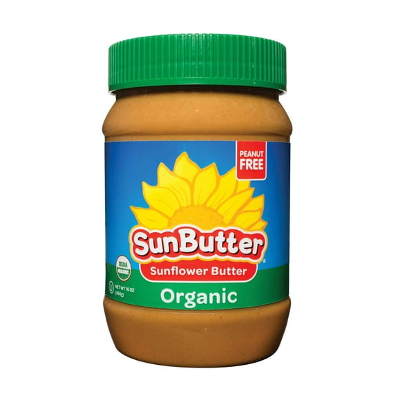 SunButter Organic Sunflower Seed Spread, 1 Pound -- 6 per case