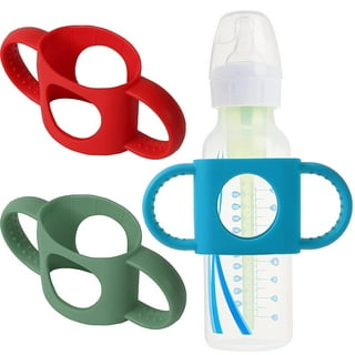 TOYANDONA 4pcs Bottles Infant Bottle Handle Bottle Grip Handles Silicone  Bottle Handles Grip Bottle Holder for Baby Bottle Sleeve Silica Gel Newborn