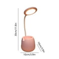 thumbnail image 3 of under $5 Usloyux LED Desk Lamp, Reading Lamp, Touch Desk Lamp With, Flexible Gooseneck Lamp, Rechargeable, Dimmable Desk Lamp With USB Charging Port Pen Holder/phone Holder, 3 of 8