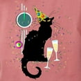 thumbnail image 3 of CafePress - Chat Noir New Years Party Countdown T Shirt - Womens Comfort Colors® Shirt, 3 of 4