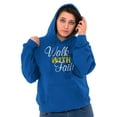 thumbnail image 5 of Walk With Faith Christian Cross Hoodie Sweatshirt Women Brisco Brands S, 5 of 6