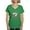 Irish Green, variant on CafePress - I'd Rather Be Quilting Women's V Neck Dark T Shirt - Women's V-Neck Dark T-Shirt