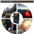 thumbnail image 4 of Radio portátil Audiobox AM/FM que funciona con pilas y largo alcance, 4 of 7