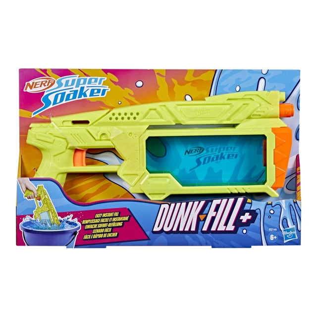 Lanzador de Agua Hasbro Nerf Super Soaker Dunk Fill