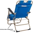 thumbnail image 5 of 2 Pack Portable Chaise Lounge Chair Flat Folding Outdoor Recliner Chair for Camping Beach Pool, 60"(L) x19(W) …, 5 of 13
