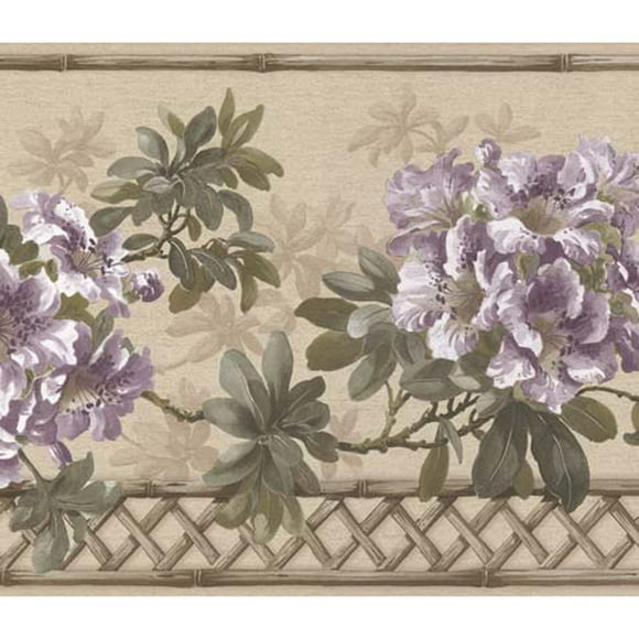 Floral Wallpaper Border 83B57402