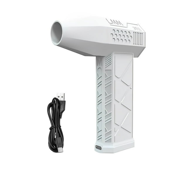 Wweixi ABS Mini Tur/bo Je/t Fan 130000RPM Air Duster 130000RPM Electric Air Duster Fan 130000RPM Portable White