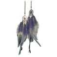 thumbnail image 3 of Feather Car Pendant Creative Rear View Mirror Dream Catching Net Car Hanging, 3 of 5