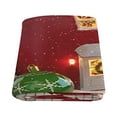 thumbnail image 2 of CADecor Teapot Shaped Christmas Hut Fleece Throw Blanket 58x80 inches, 2 of 3
