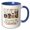 Blue/White, variant on 3drose, Brewing up Cuteness. Pleasing Brushstroke Art. Halloween Souvenir, 11oz Magic Transforming Mug