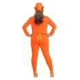 thumbnail image 4 of Adult Female Orange Tuxedo Costume, 4 of 6