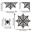 thumbnail image 3 of Holloyiver Spider Web and Spider Window Clings - Anti-Collision Decals to Save Birds, Non-Adhesive Prismatic Window Clings, Rainbow Stickers, 3 of 9