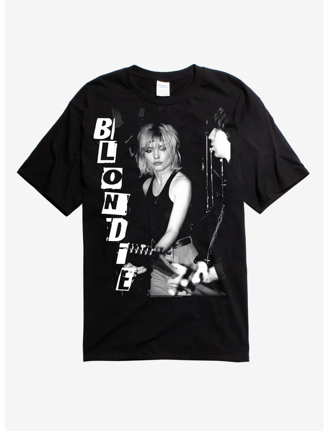 Blondie Men's Live Band T-Shirt Black 2XL -