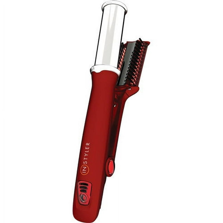 InStyler Rotating Hair Iron for Short Hair Red 1 1 4 Barrel Walmart