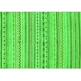 thumbnail image 1 of Ahgly Company Indoor Rectangle Abstract Green Modern Area Rugs, 2' x 4', 1 of 4