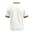 thumbnail image 4 of Soccer Cup 2026 Jersey for Men, Crew Neck Short Sleeve Deutschland Graphic Tee with Ball & Number Print - Quick Dry Mesh Athletic Top for Match Day & Training White M, 4 of 4