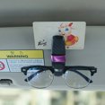 thumbnail image 4 of Kenally Estuche para gafas de sol para coche, soporte de almacenamiento para gafas de sol, Clip de montaje para gafas, accesorios para automóviles Vehículos, repuestos y accesorios Mis Rosa roja Kenally CZ8483-03B, 4 of 6