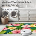 thumbnail image 5 of ODIKA 5'x7' Machine Washable Non-Slip Area Rug, Vibrant Summer High Traffic Rug, Pink, 33785, 5 of 7