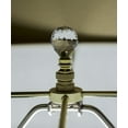 thumbnail image 3 of Finial Showcase Crystal 1.25" Finials, Bronze/Silver/Clear, 3 of 5